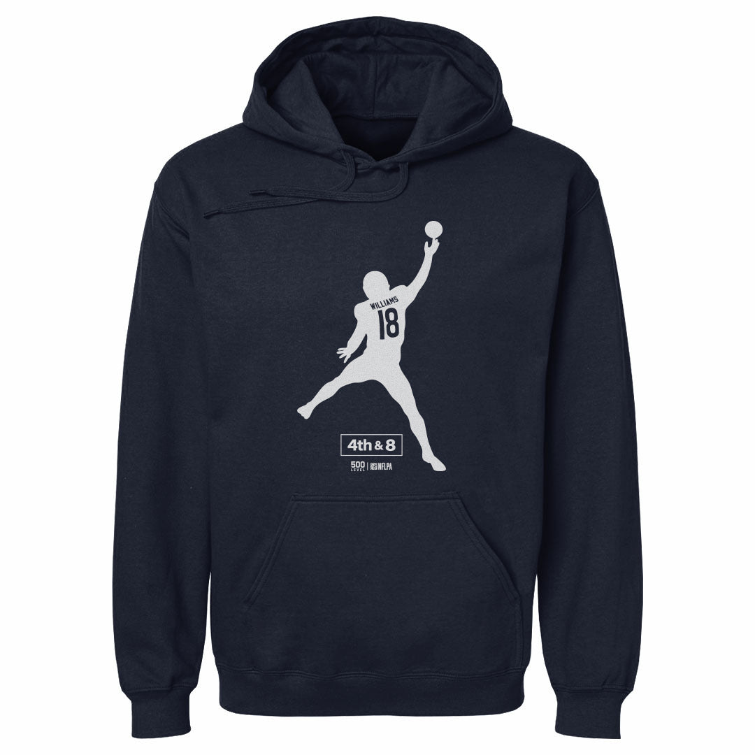 Caleb Williams Chicago Silhouette WHT
