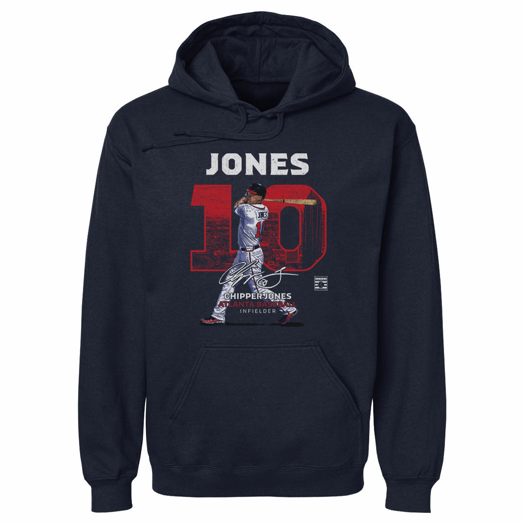 Chipper Jones Atlanta Throwback WHT
