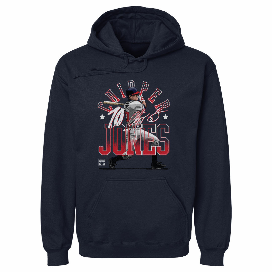 Chipper Jones Atlanta Arch WHT