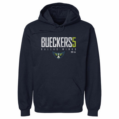 Paige Bueckers Dallas Wings Elite WHT Mens Hoodie 500 Level Officially Licensed Fan Gear