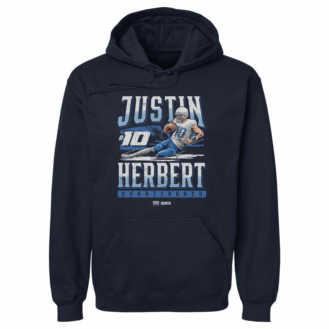 Justin Herbert Los Angeles C Slide WHT
