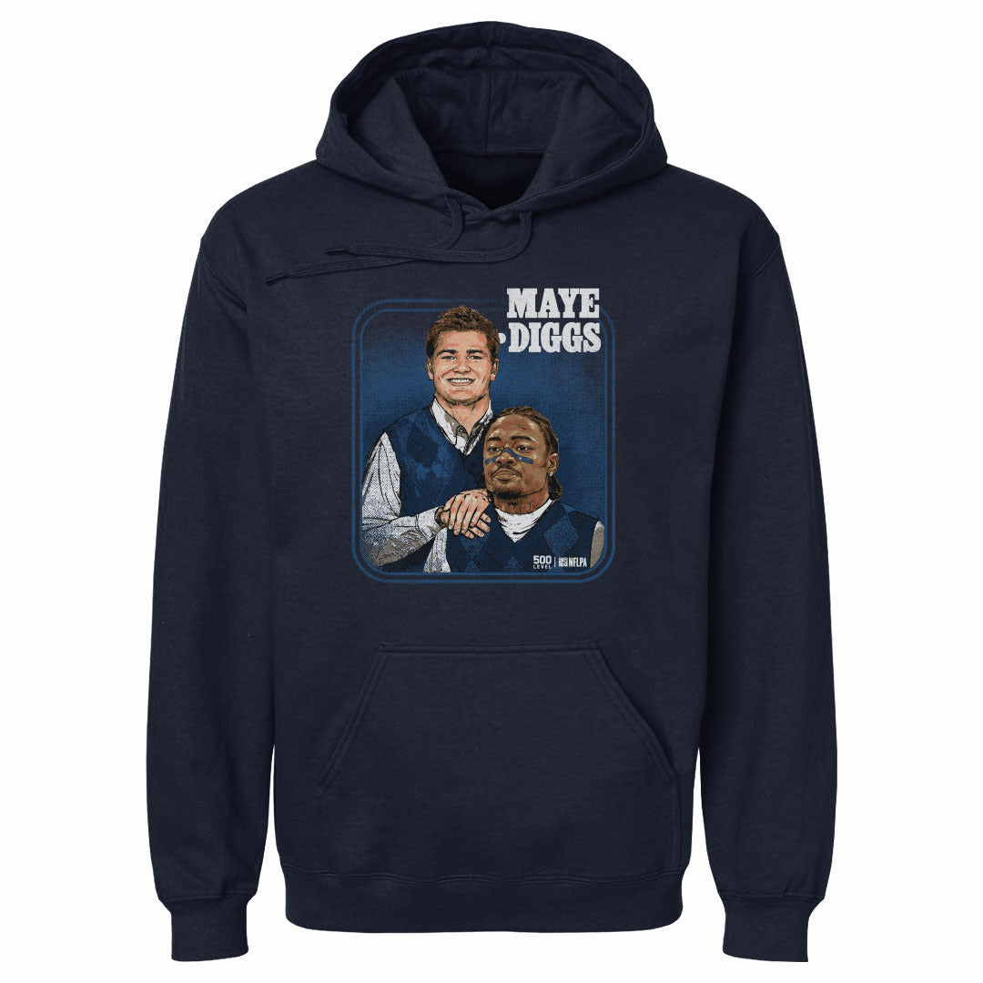 Drake Maye & Stefon Diggs New England Step Brothers WHT