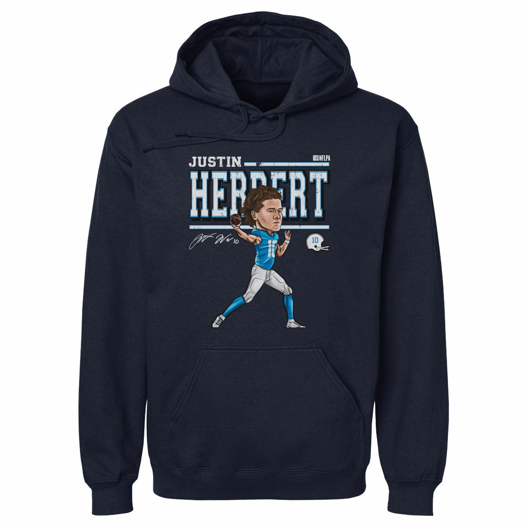 Justin Herbert Cartoon WHT