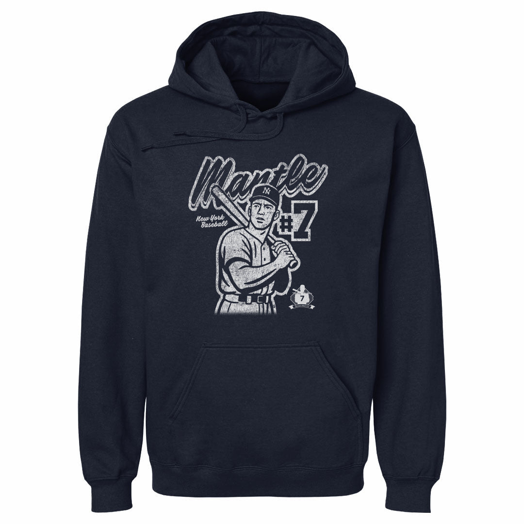 Mickey Mantle New York Y Retro WHT