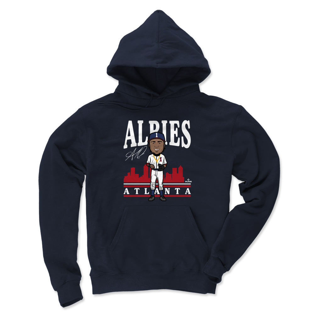 Ozzie Albies Toon R WHT