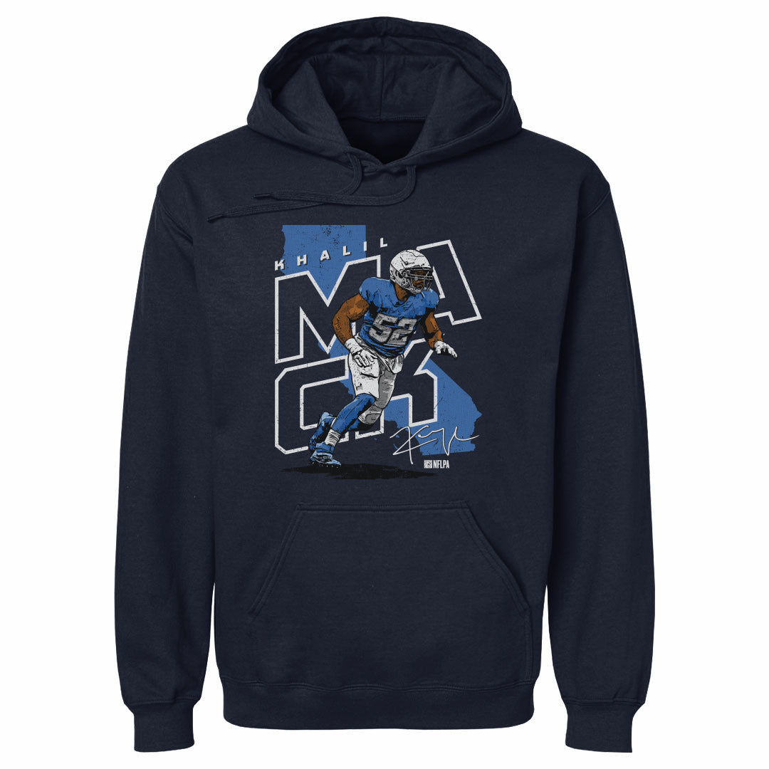 Khalil Mack Los Angeles C Player Map WHT