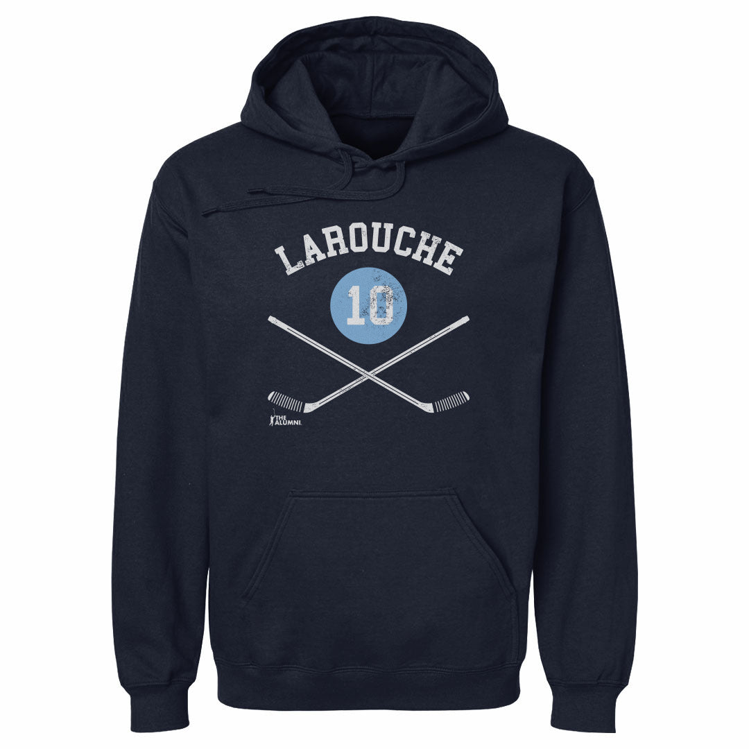 Pierre Larouche Pittsburgh 10 Sticks WHT