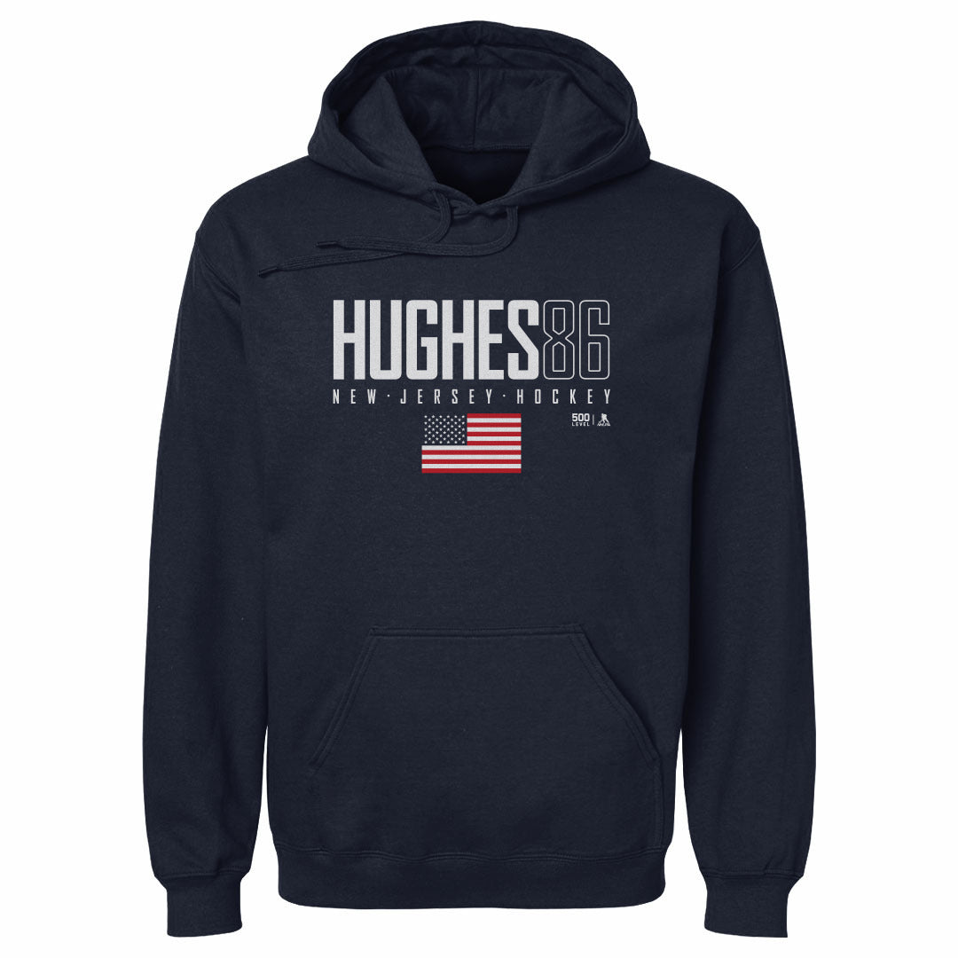 Jack Hughes New Jersey USA Elite WHT