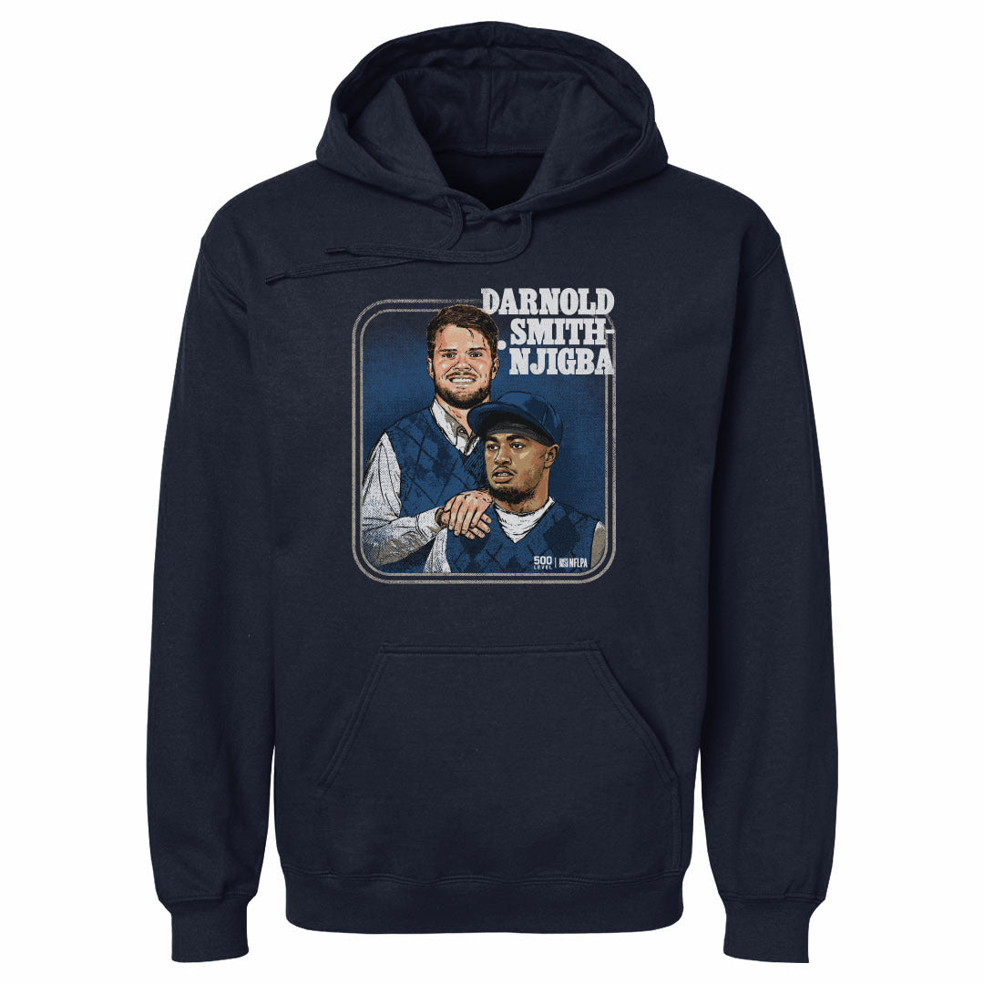 Sam Darnold & Jaxon Smith-Njigba Seattle Step Brothers WHT
