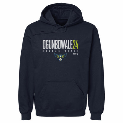 Arike Ogunbowale Dallas Wings Elite WHT Mens Hoodie 500 Level Officially Licensed Fan Gear