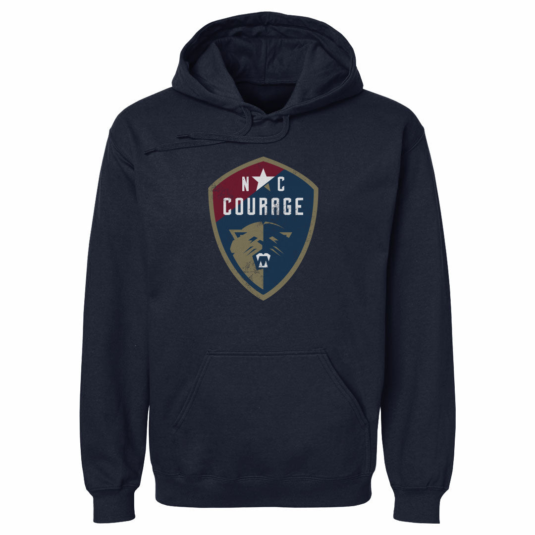 North Carolina Courage Vintage Primary Logo WHT