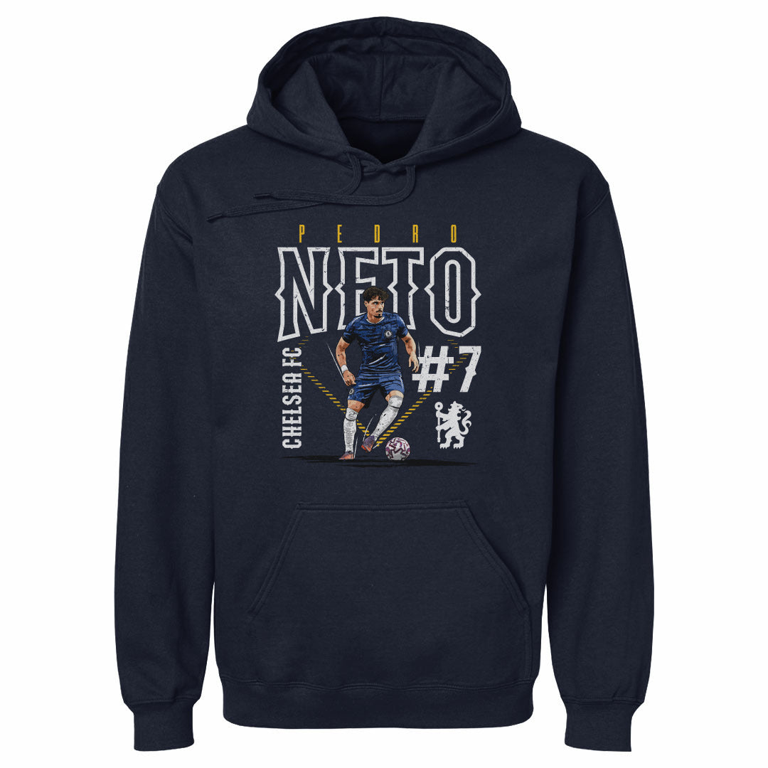 Pedro Neto Chelsea FC Outline Number WHT