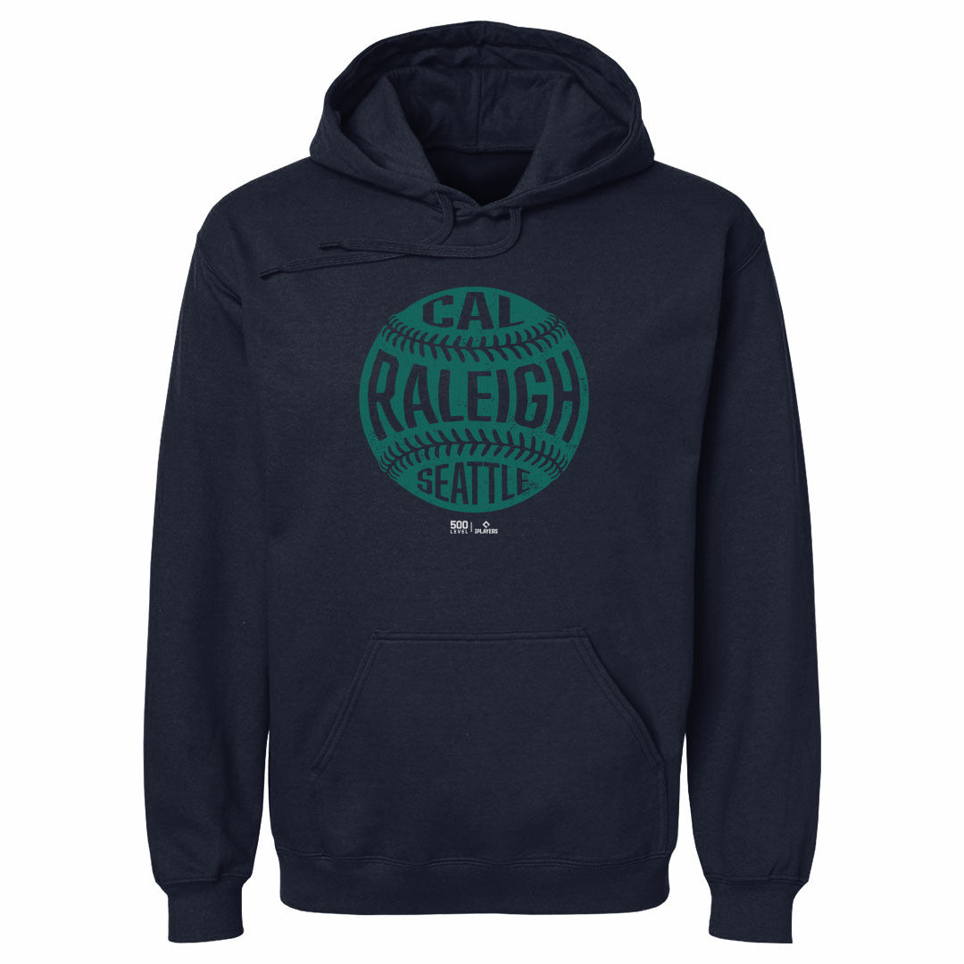 Cal Raleigh Seattle Vintage Baseball WHT
