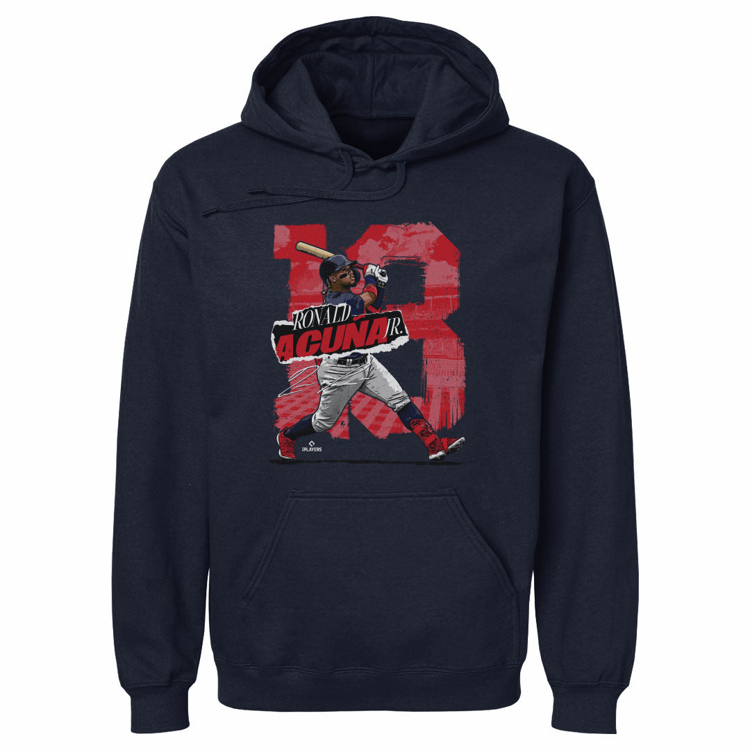 Ronald Acuna Jr. Atlanta Rough WHT