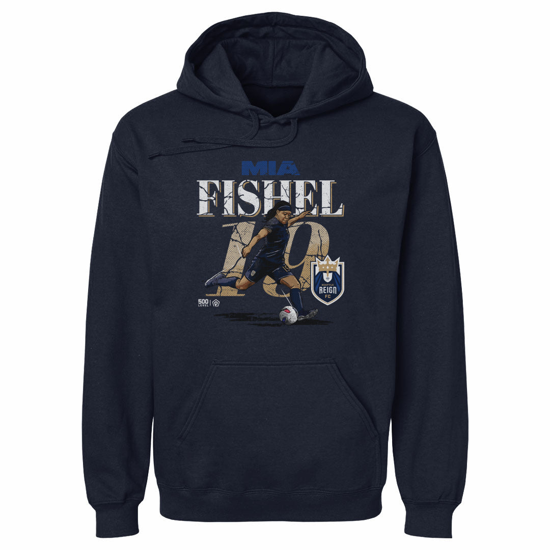 Mia Fishel Seattle Reign Cracked Number WHT