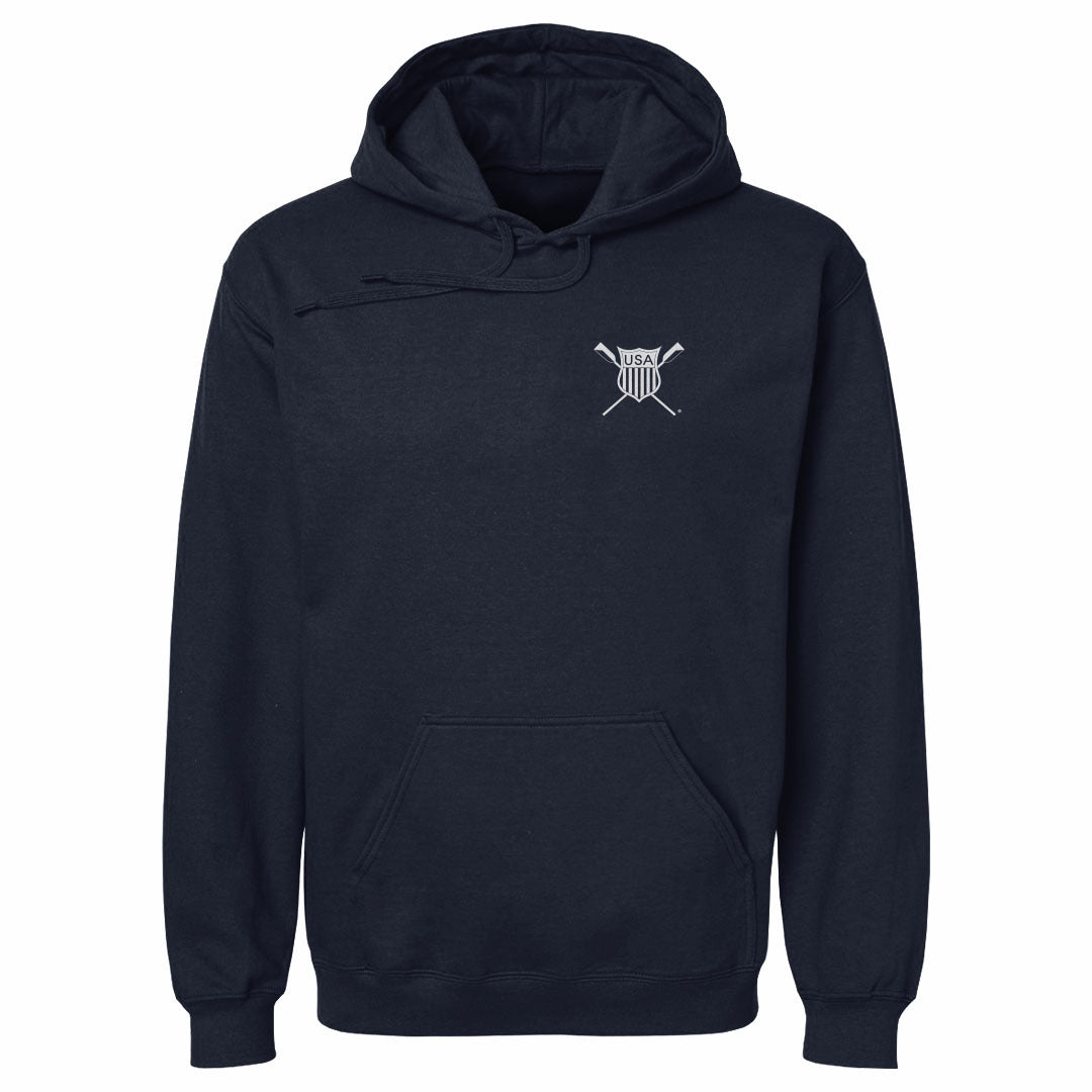 USRowing Emblem Pocket White WHT