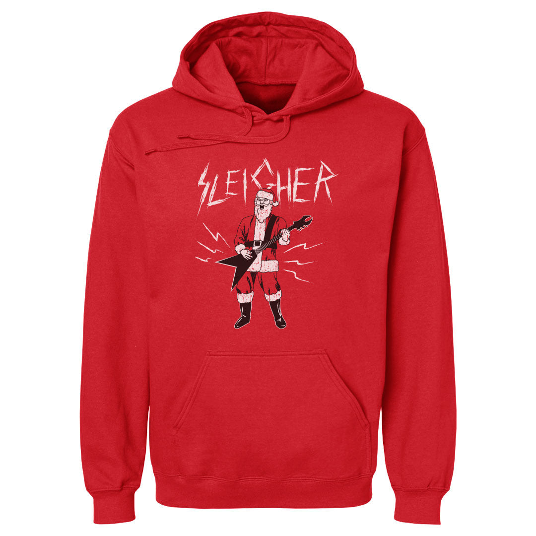 Christmas Sleigher Santa WHT