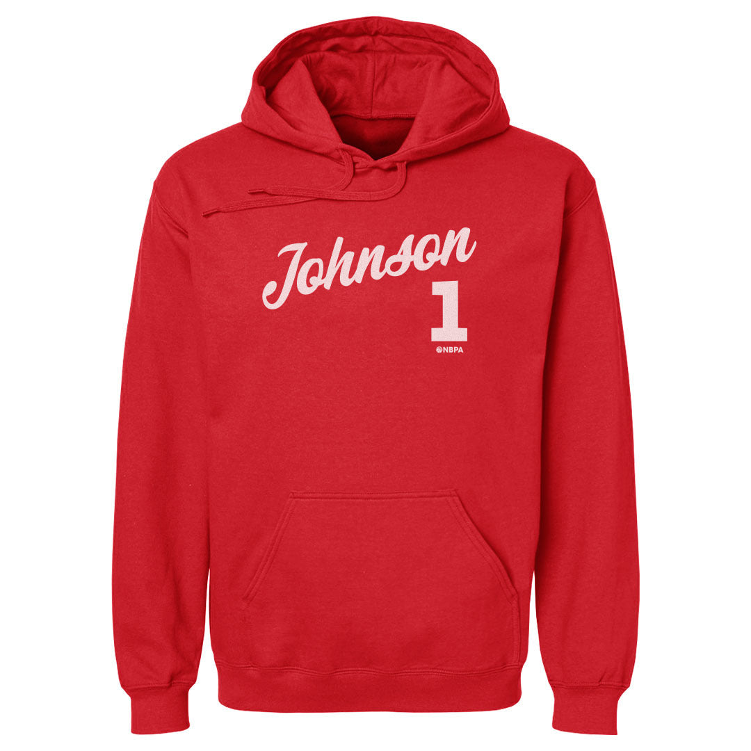 Jalen Johnson Atlanta Script WHT