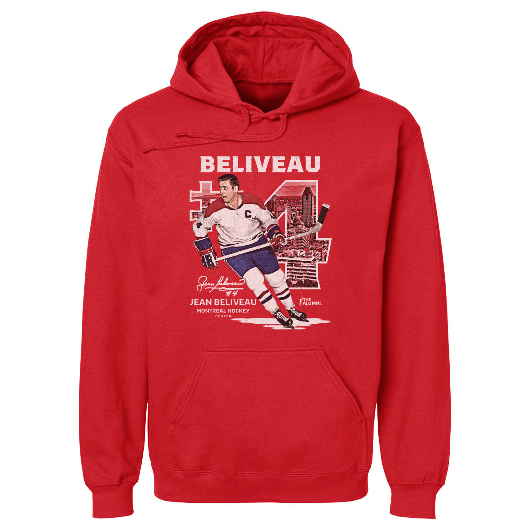 Jean Beliveau Montreal Throwback WHT