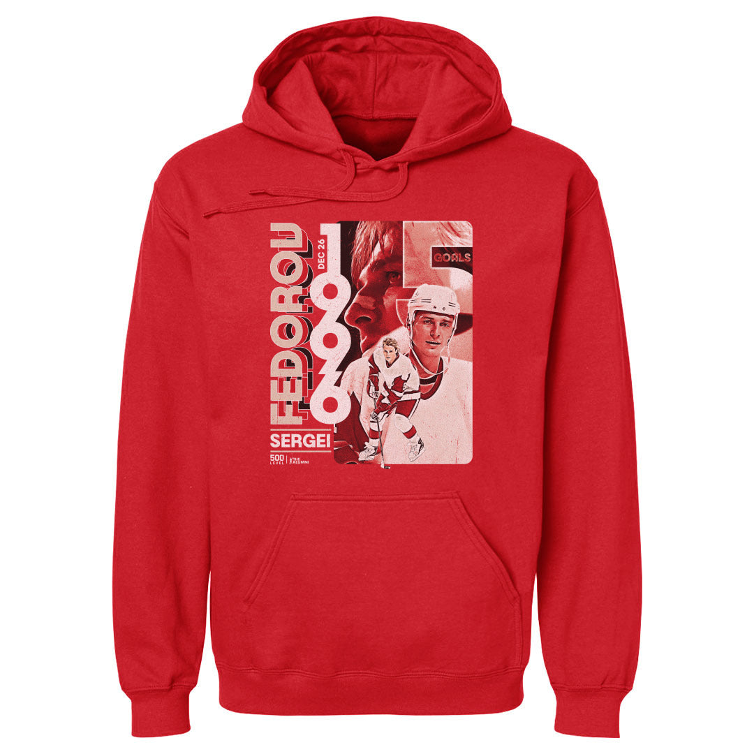 Sergei Fedorov Detroit 5 Goal Game 1996 WHT