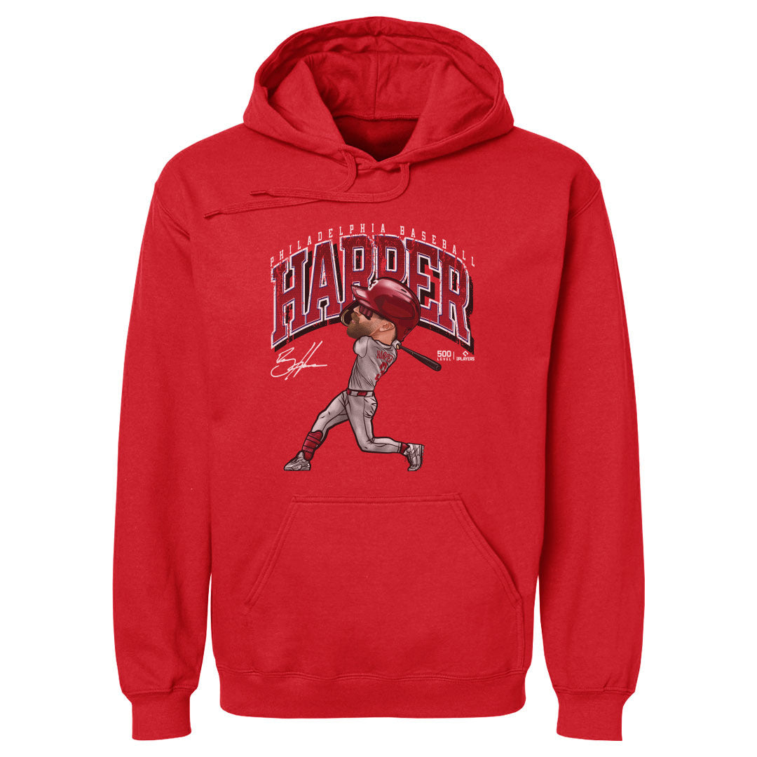 Bryce Harper Philadelphia Cartoon WHT