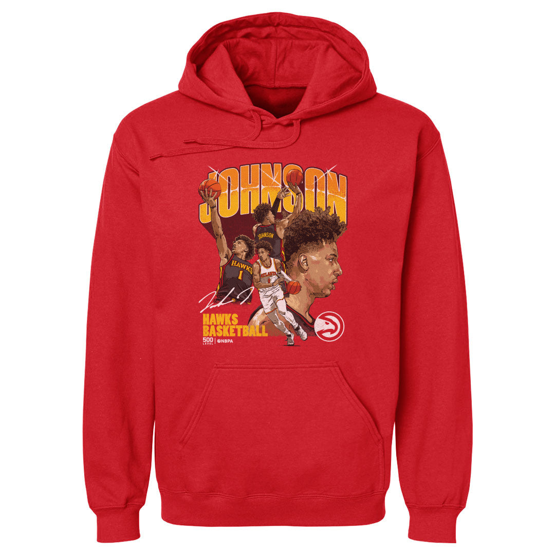 Jalen Johnson Atlanta Hawks Collage WHT