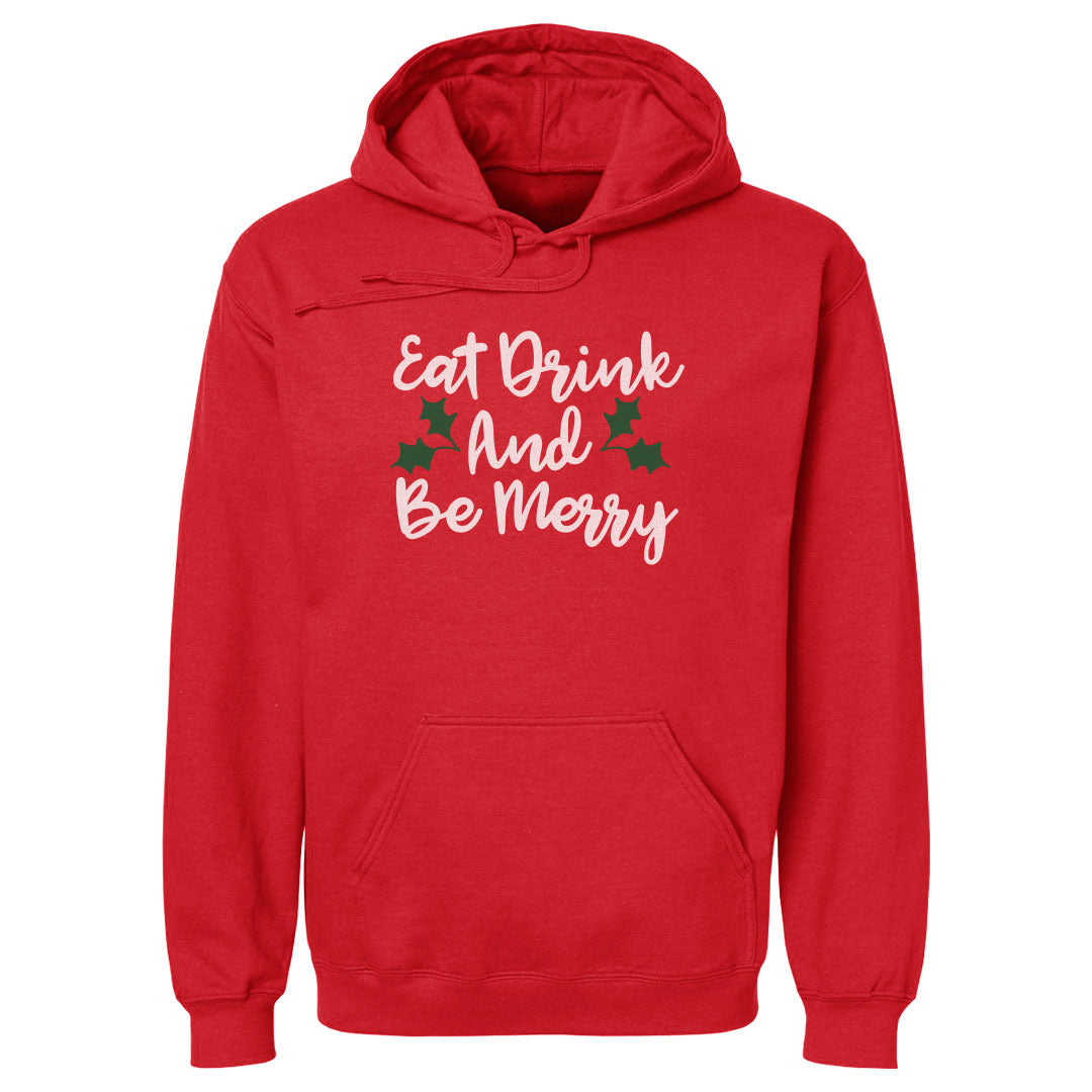Christmas Eat Drink And Be Merry WHT