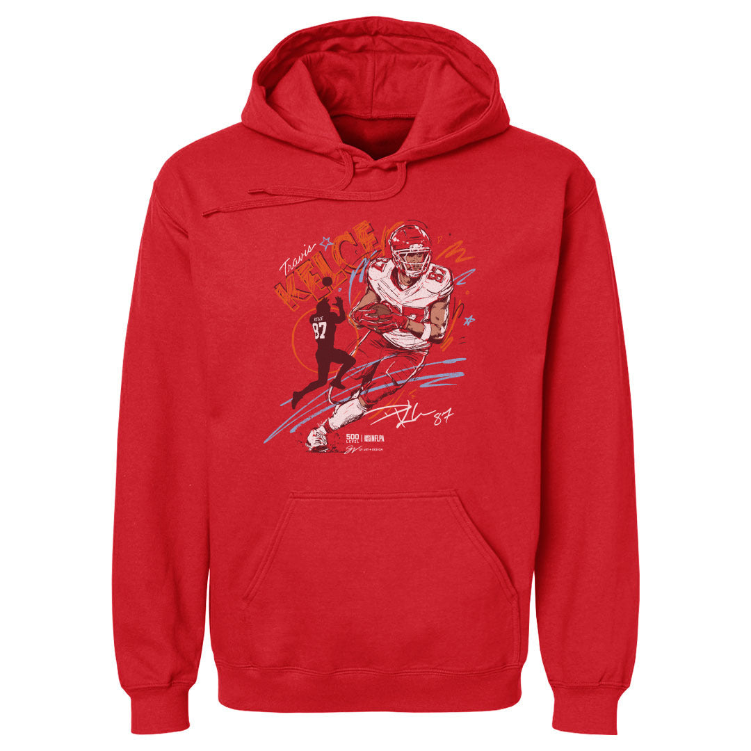 Travis Kelce Kansas City Scribble WHT
