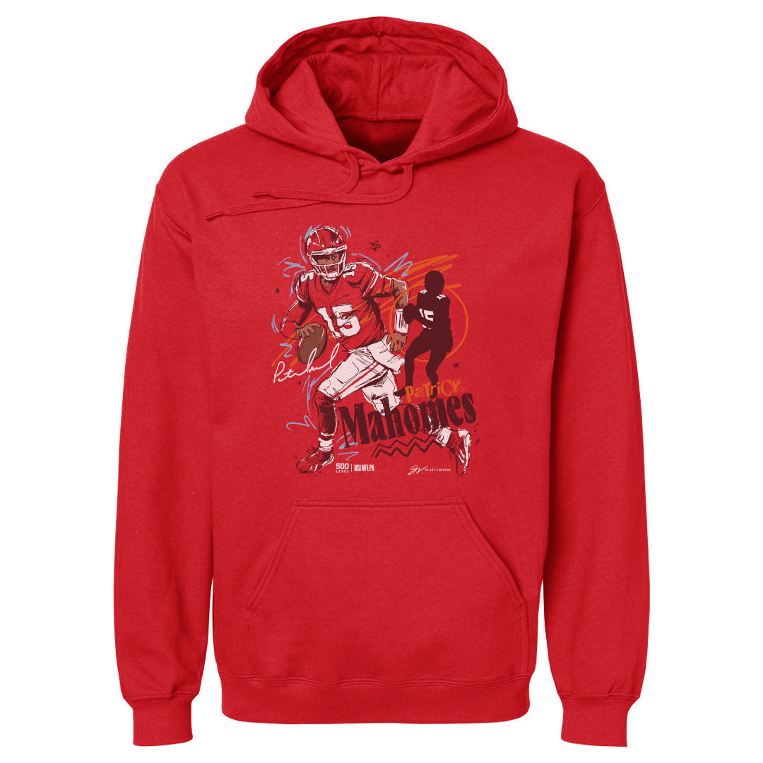 Patrick Mahomes Kansas City Scribble WHT