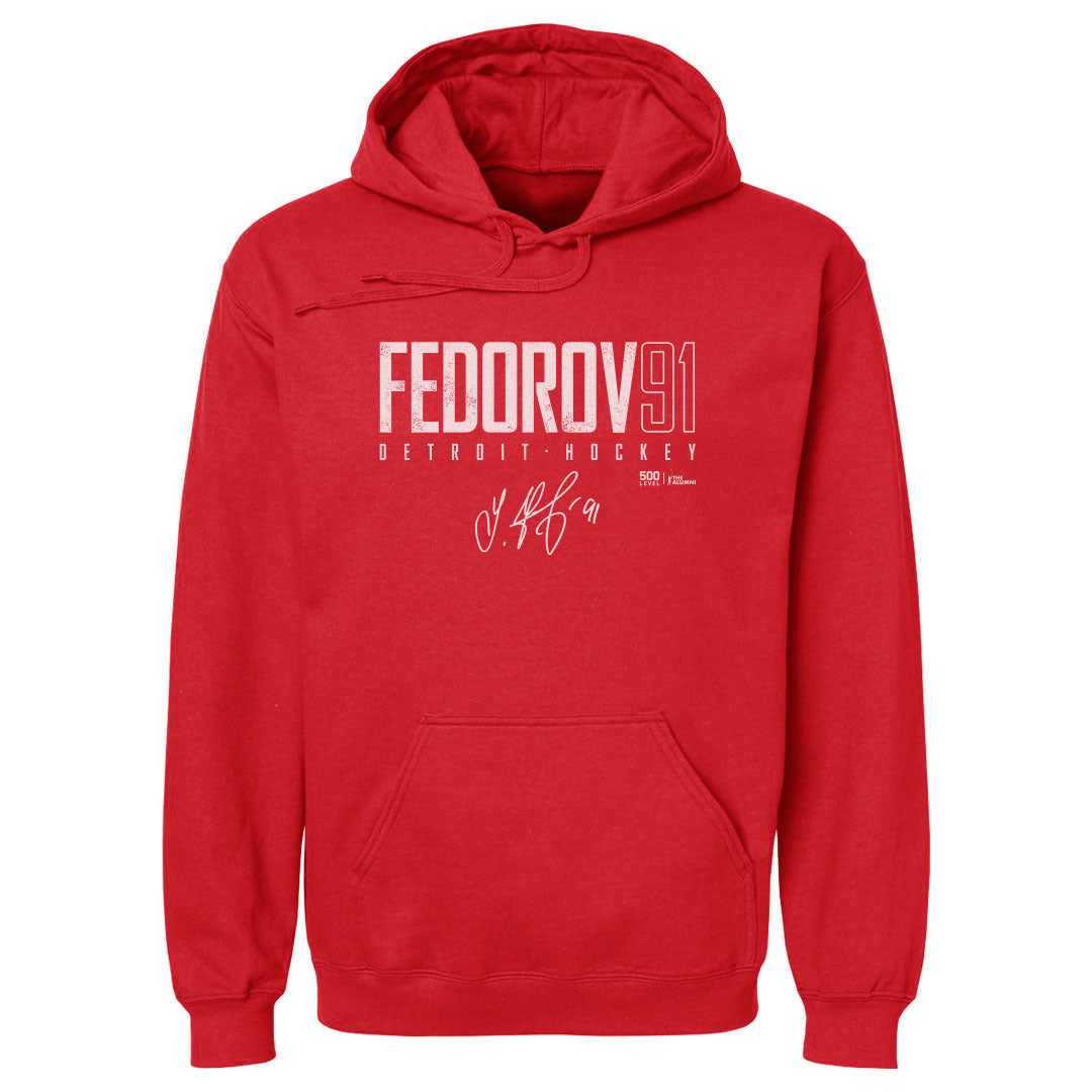 Sergei Fedorov Detroit Elite WHT