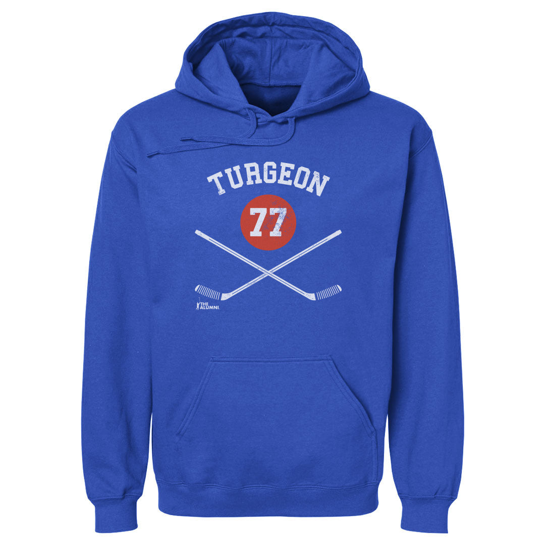 Pierre Turgeon New York I 77 Sticks WHT