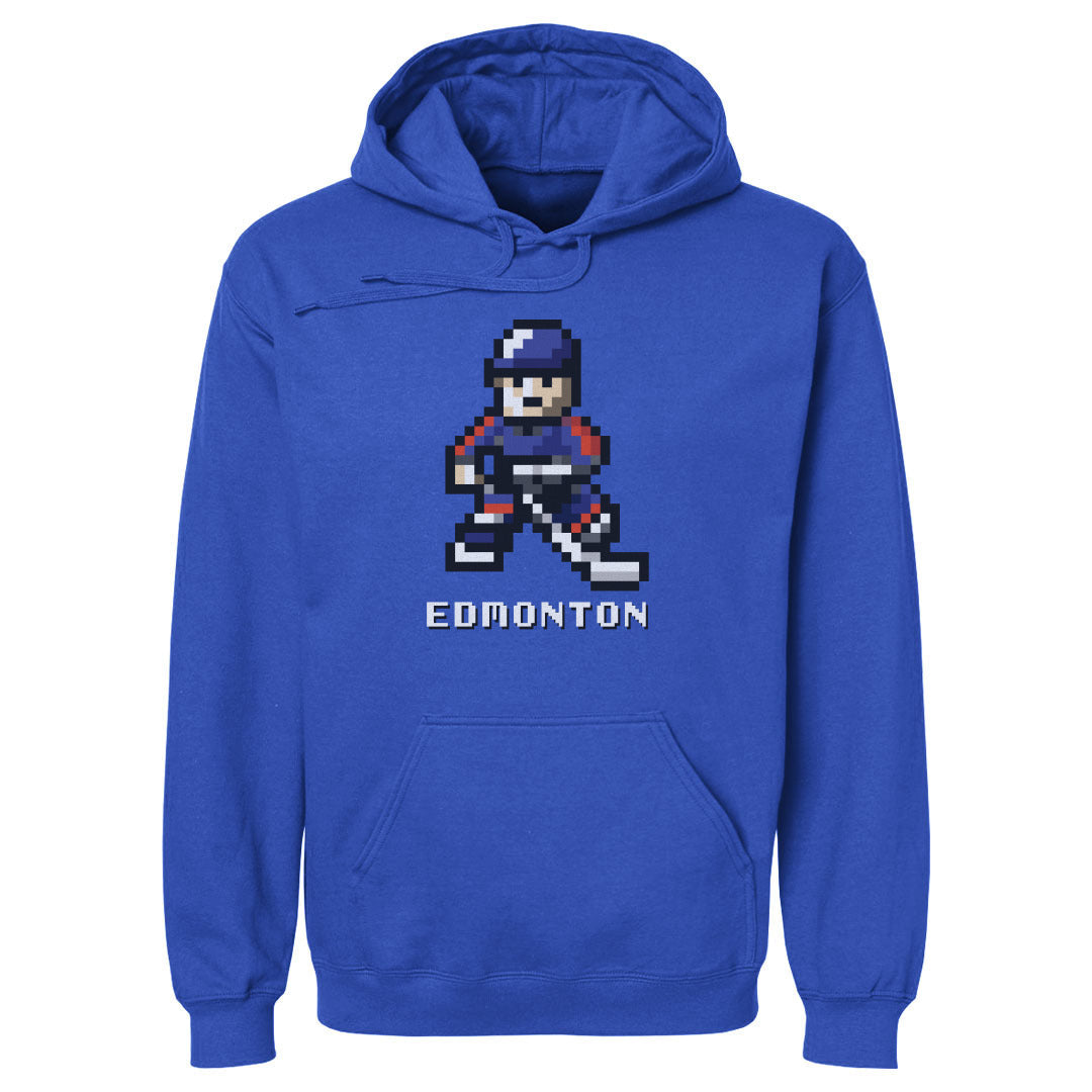 Edmonton Hockey 8-bit WHT
