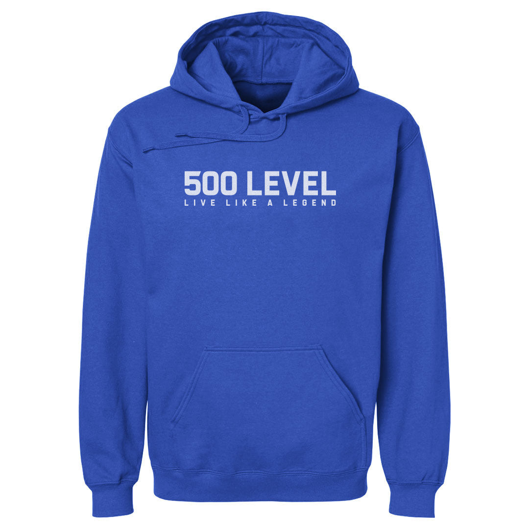 500 LEVEL Wordmark WHT