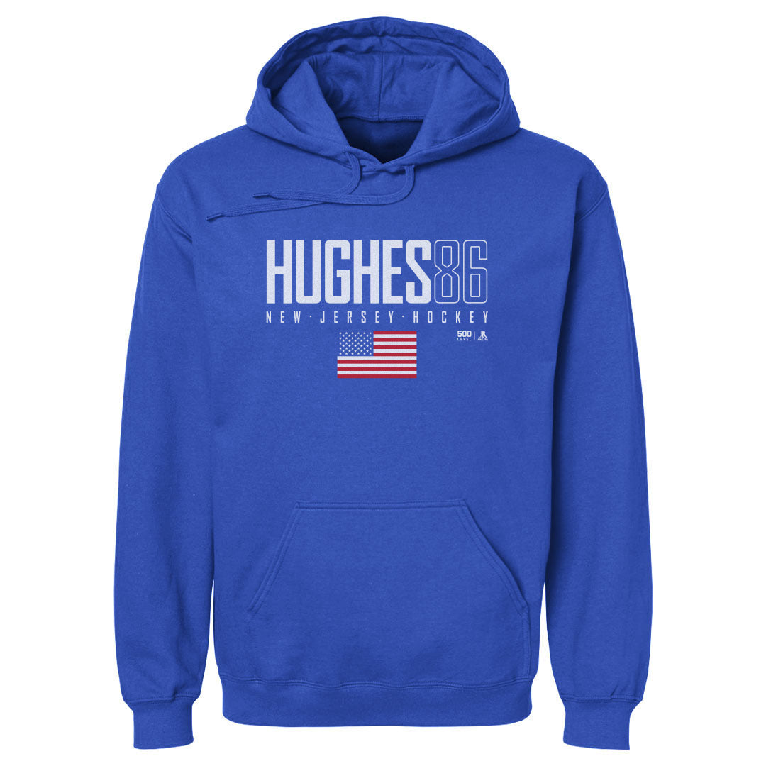 Jack Hughes New Jersey USA Elite WHT