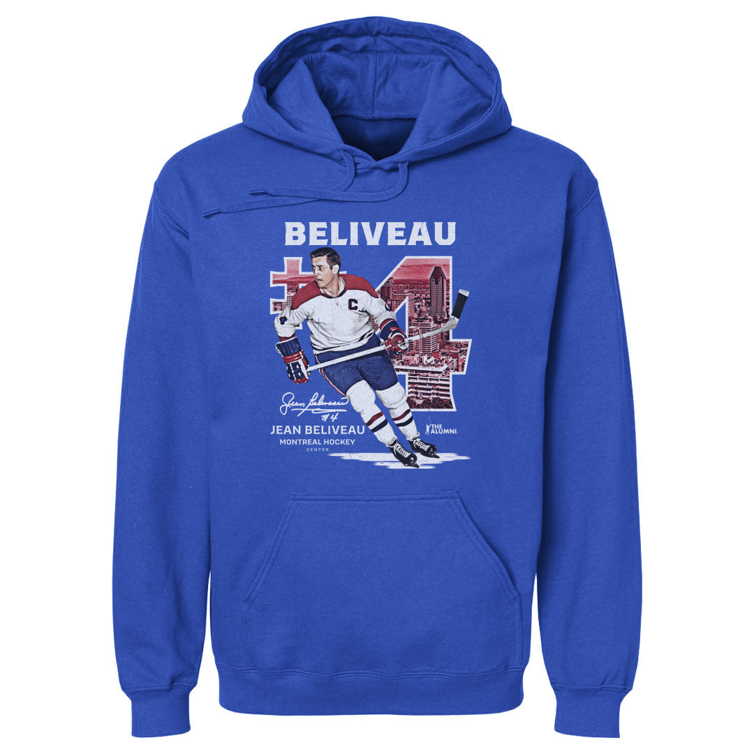 Jean Beliveau Montreal Throwback WHT