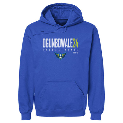 Arike Ogunbowale Dallas Wings Elite WHT Mens Hoodie 500 Level Officially Licensed Fan Gear