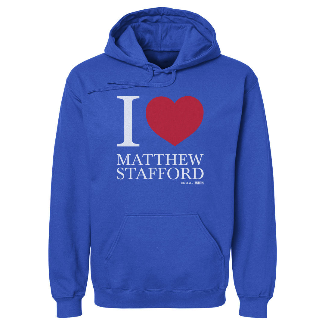 Matthew Stafford Los Angeles R I Love WHT