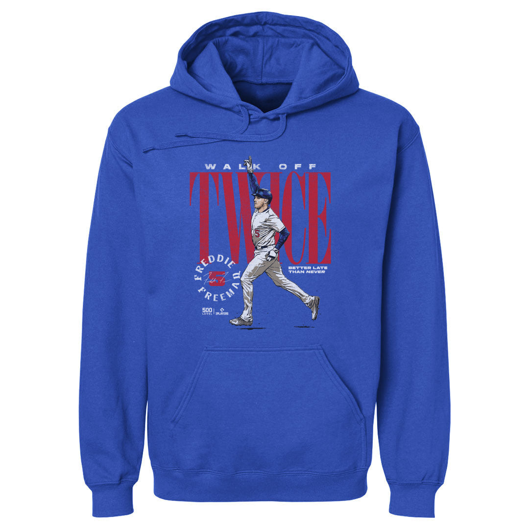 Freddie Freeman Los Angeles D Walk Off Twice WHT