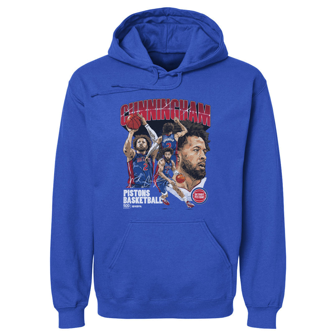 Cade Cunningham Detroit Pistons Collage WHT
