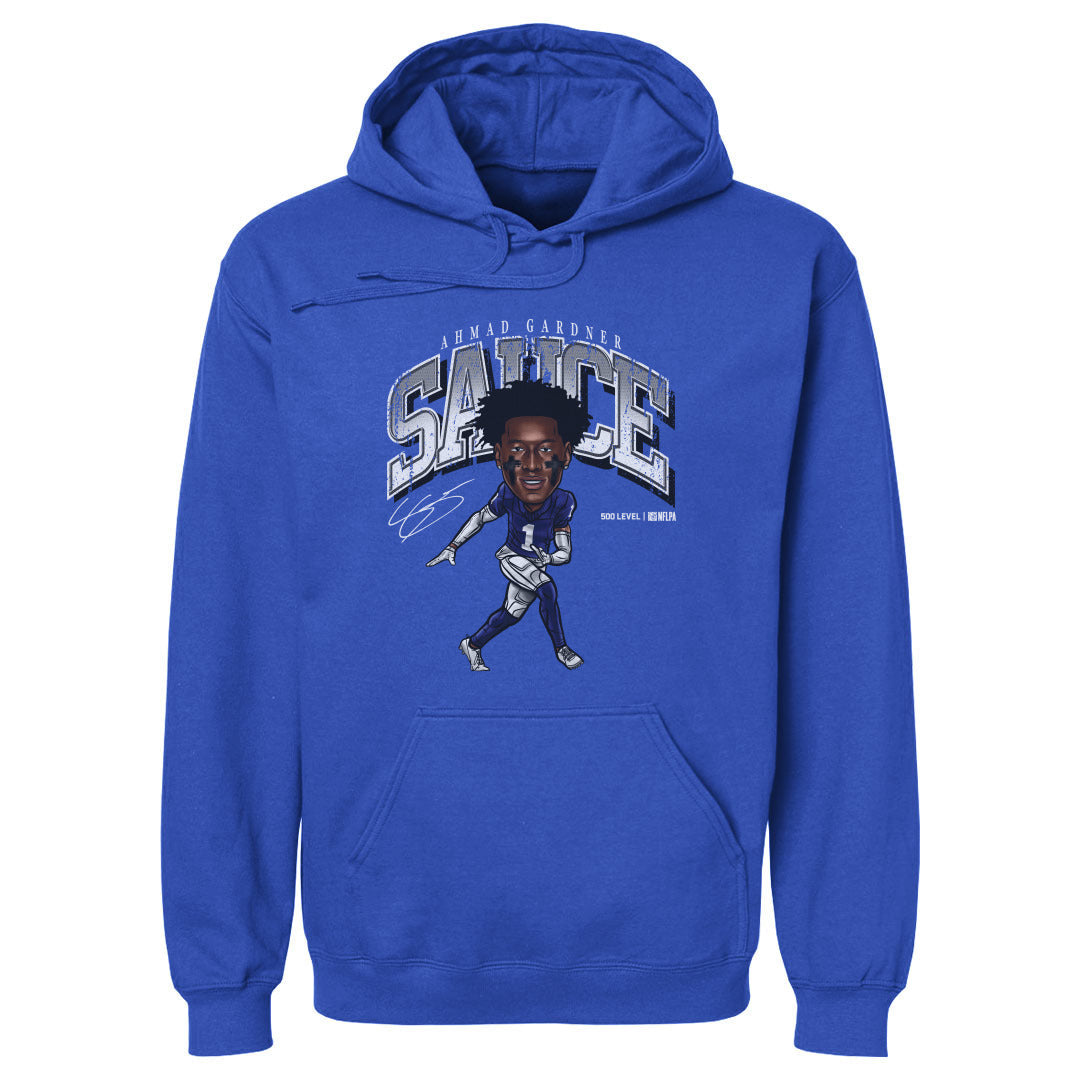 Sauce Gardner Indianapolis Cartoon WHT