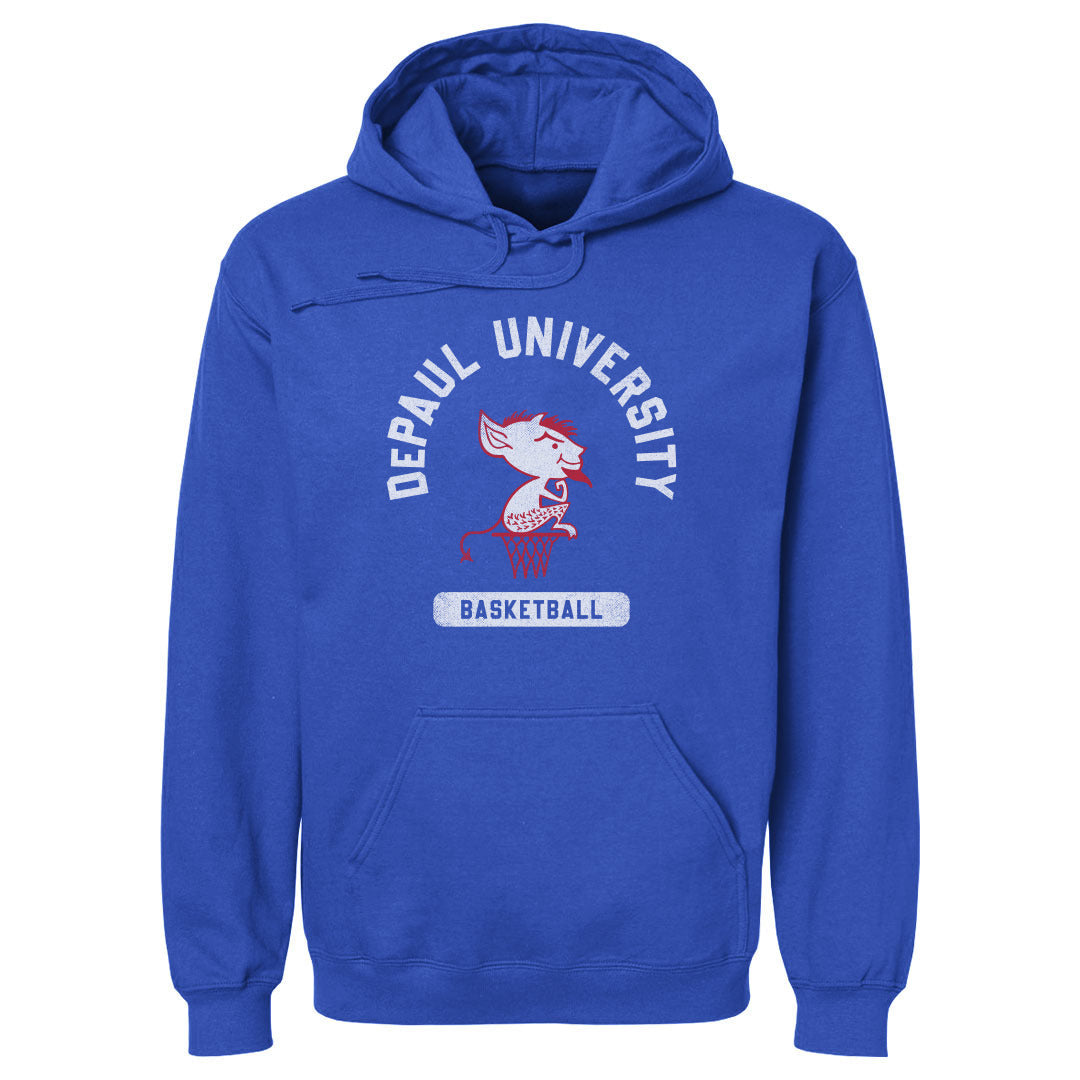 DePaul Blue Demons Mascot Basketball WHT