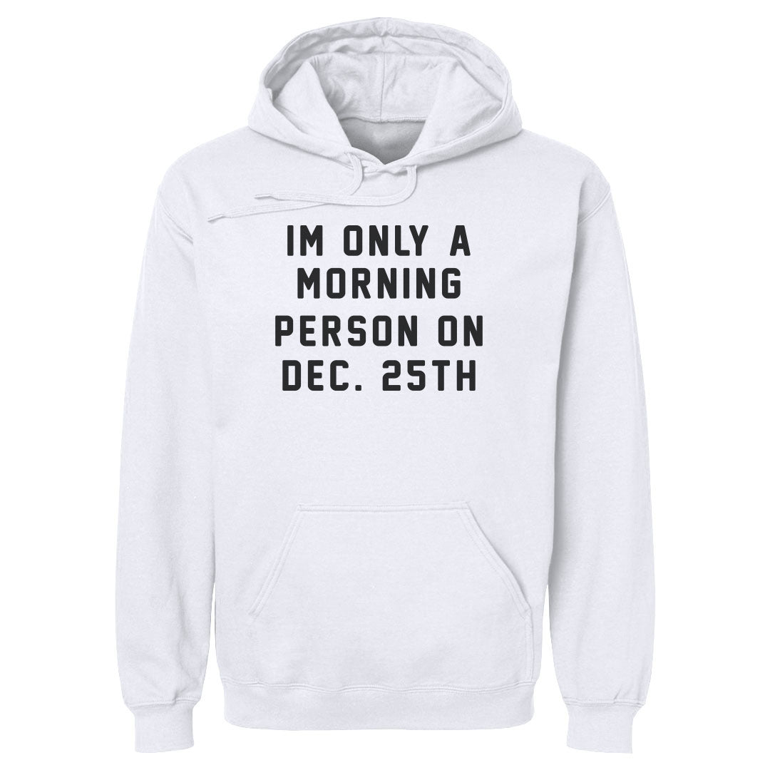Christmas Morning Person On Christmas