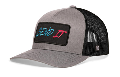 Send It Trucker Haka Hat Gray-Black  Snapback