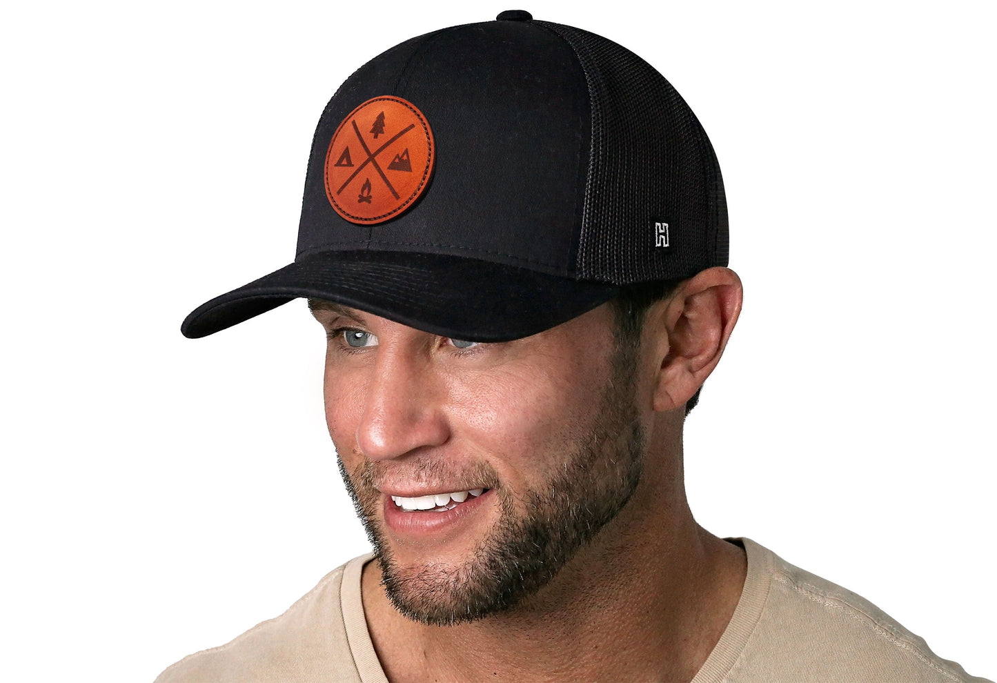 Outdoor X Trucker Haka Hat Black Outdoor X Snapback