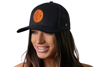 PNW Trucker Haka Hat Black PNW X Snapback