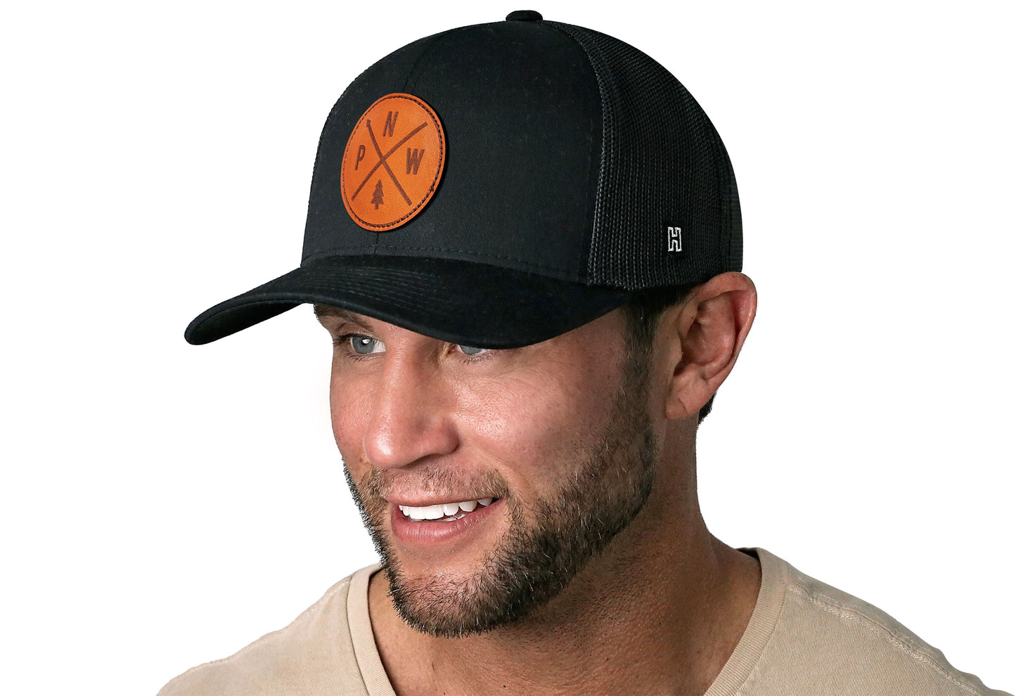 PNW Trucker Haka Hat Black PNW X Snapback