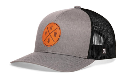 PNW Trucker Haka Hat Gray-Black PNW X Snapback
