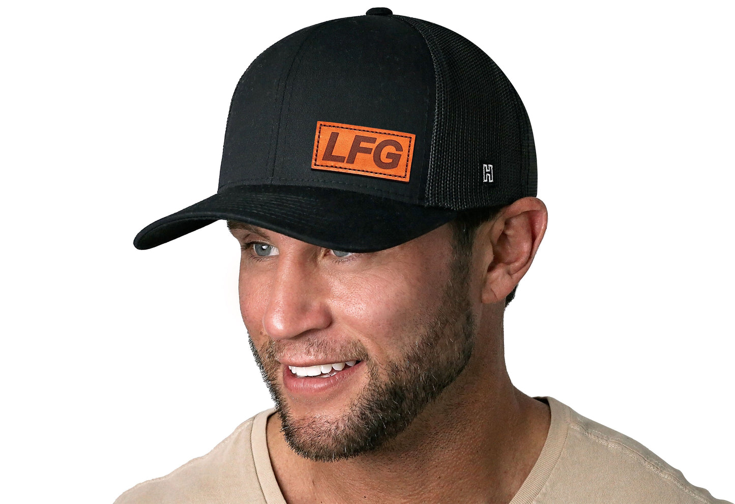 LFG Trucker Haka Hat Black Lets Go Snapback