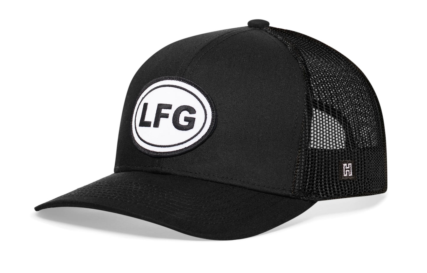 LFG Trucker Haka Hat Black Lets Go Snapback