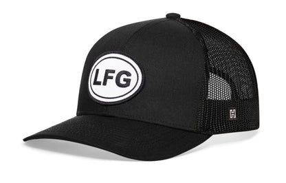 LFG Trucker Haka Hat Black Lets Go Snapback